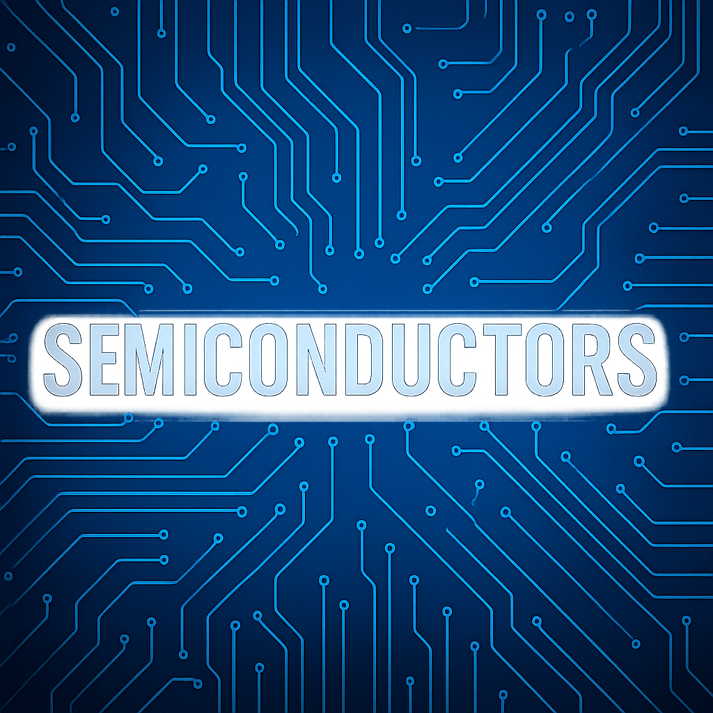 Create png image for the word Semiconductors-1